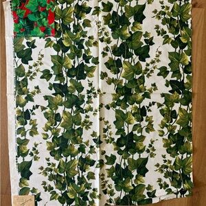 Vintage Romanex de Boussac le lierre sample ivy